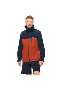 Kurtka uniwersalna męska Jack Wolfskin 13064113740. Typ kołnierza: kaptur. Kolor: wielokolorowy. Styl: klasyczny