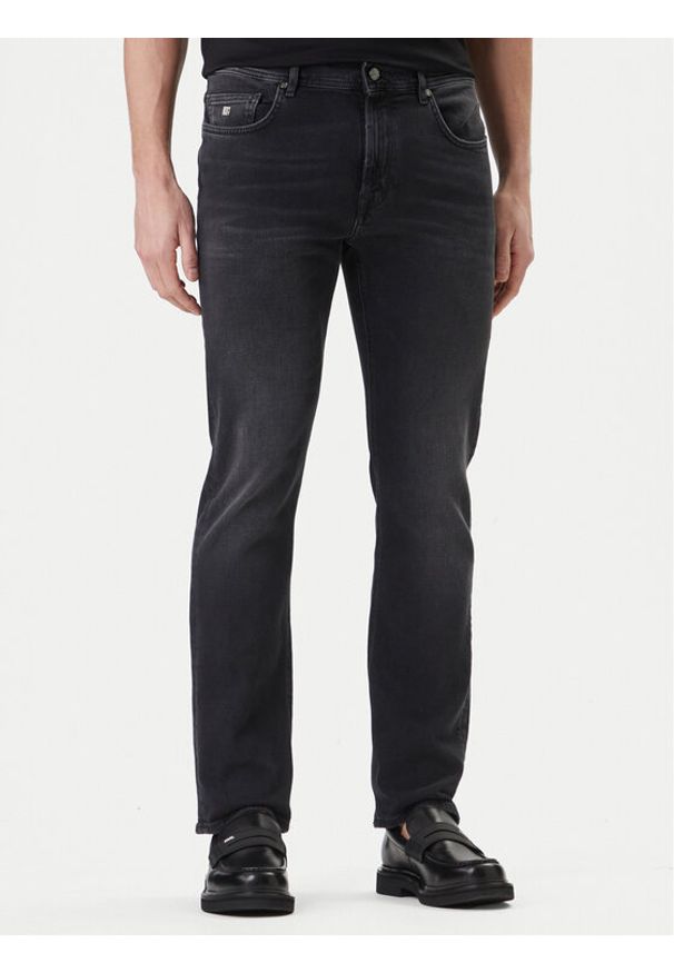 Karl Lagerfeld - KARL LAGERFELD Jeansy 265501 500890 Szary Regular Fit. Kolor: szary