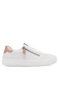 Remonte Sneakersy D0903-81 Biały. Kolor: biały. Materiał: skóra