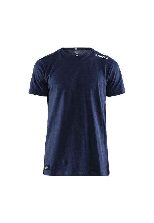 Koszulka treningowa męska Craft Community Mix. Kolor: niebieski. Materiał: poliester. Długość rękawa: krótki rękaw. Długość: krótkie