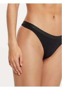 Calvin Klein Underwear Komplet 3 par stringów Thong 3pk 000QD5244E Kolorowy. Materiał: bawełna. Wzór: kolorowy #5