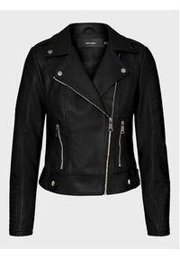 Vero Moda Kurtka z imitacji skóry Kerri 10228728 Czarny Regular Fit. Kolor: czarny. Materiał: skóra #5