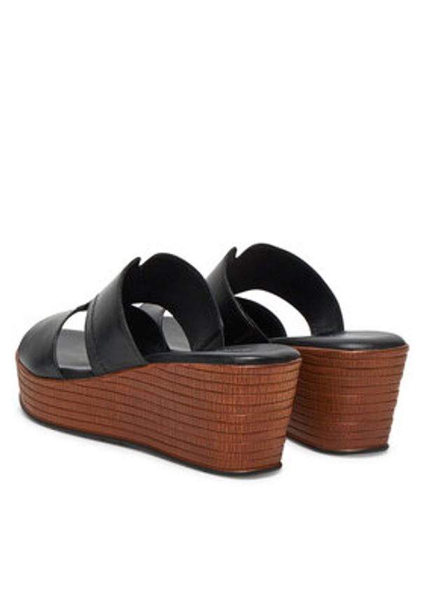 Lasocki Klapki WI16-NYASA-01 Czarny. Kolor: czarny. Materiał: skóra