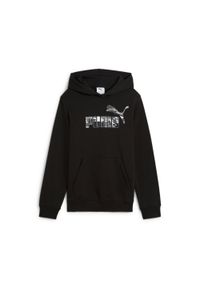 Bluza z kapturem dla dzieci Puma Camo. Typ kołnierza: kaptur. Kolor: czarny #1
