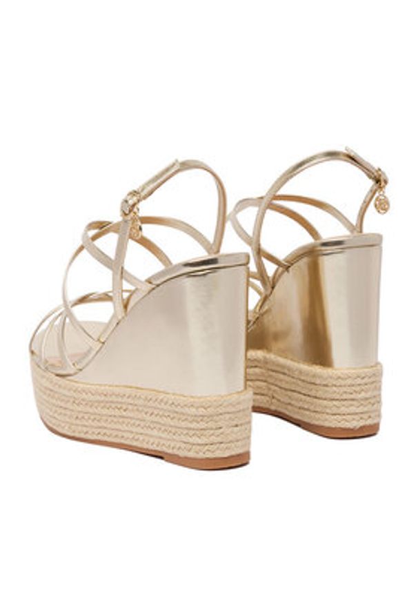 Nine West Sandały CEO-SW25-3 04 Złoty. Kolor: złoty. Materiał: materiał