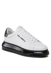 Karl Lagerfeld - KARL LAGERFELD Sneakersy KL52625 Biały. Kolor: biały. Materiał: skóra #6