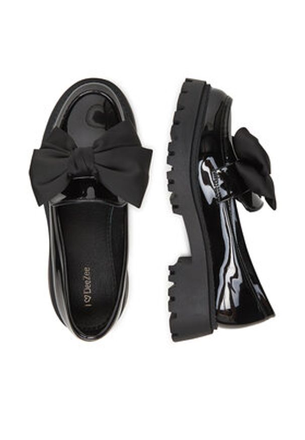 DeeZee Loafersy 2024-47 Czarny. Kolor: czarny. Materiał: syntetyk, materiał