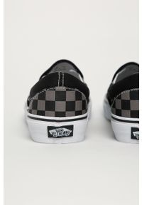 Vans - Tenisówki Classic Slip-On VN000EYEBPJ1.D-On.Blk/Ptr. Nosek buta: okrągły. Zapięcie: bez zapięcia. Kolor: czarny. Materiał: guma #4