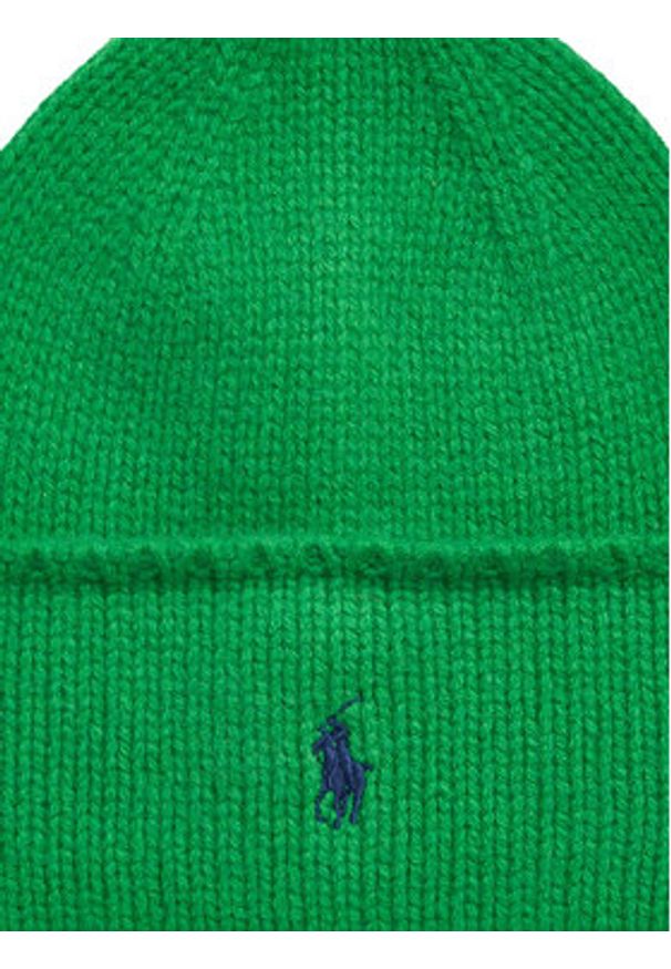 Polo Ralph Lauren Czapka 455954355005 Zielony. Kolor: zielony. Materiał: wełna