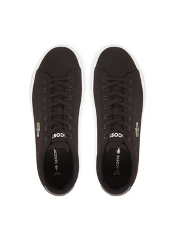 Lacoste Tenisówki La Piquee 2.0 7-49CMA0005 Czarny. Kolor: czarny. Materiał: materiał
