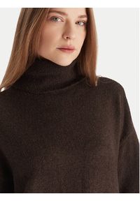 Vero Moda Sukienka dzianinowa Aquarius 10331900 Brązowy Regular Fit. Kolor: brązowy. Materiał: syntetyk #2