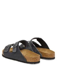 Birkenstock Klapki Arizona 1032435 Szary ciemny. Kolor: szary. Materiał: skóra, zamsz #3