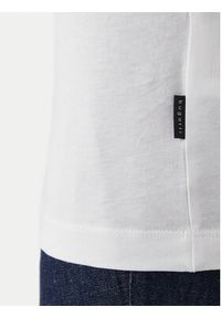 Bugatti T-Shirt 8350-75045C Biały Regular Fit. Kolor: biały. Materiał: bawełna #7