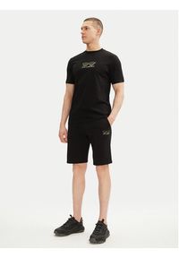 Karl Lagerfeld - KARL LAGERFELD Szorty sportowe 705400 552917 Czarny Regular Fit. Kolor: czarny. Materiał: bawełna. Styl: sportowy