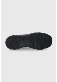 Calvin Klein Buty kolor czarny. Nosek buta: okrągły. Zapięcie: sznurówki. Kolor: czarny. Materiał: guma #5
