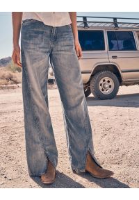 Wrangler - DAMSKIE SPODNIE WRANGLER SPAT LOOSE GREEN WASH 112362780 #3