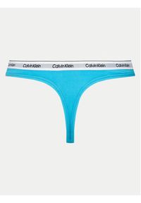 Calvin Klein Underwear Komplet 5 par stringów 000QD5221E Kolorowy. Materiał: bawełna. Wzór: kolorowy #7