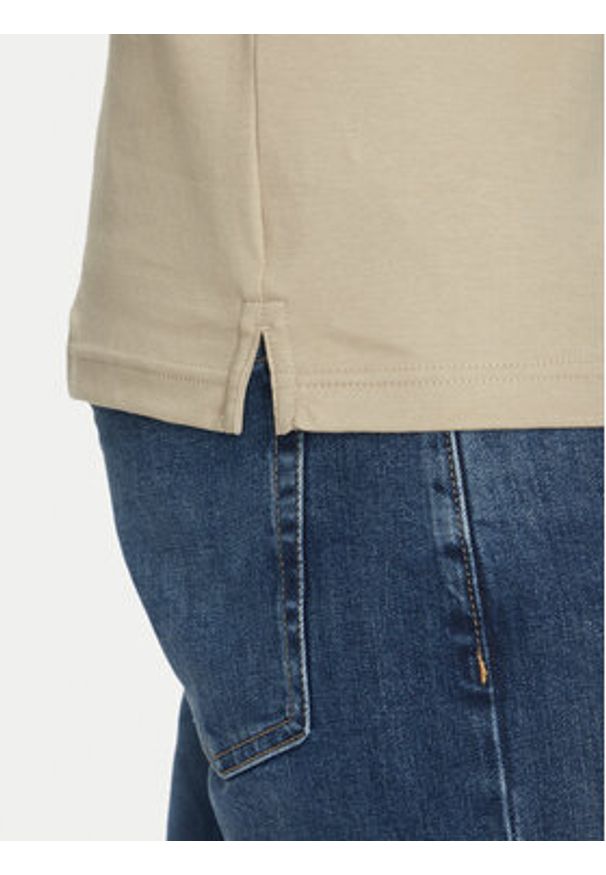 Calvin Klein Polo K10K114135 Szary Regular Fit. Typ kołnierza: polo. Kolor: szary. Materiał: bawełna