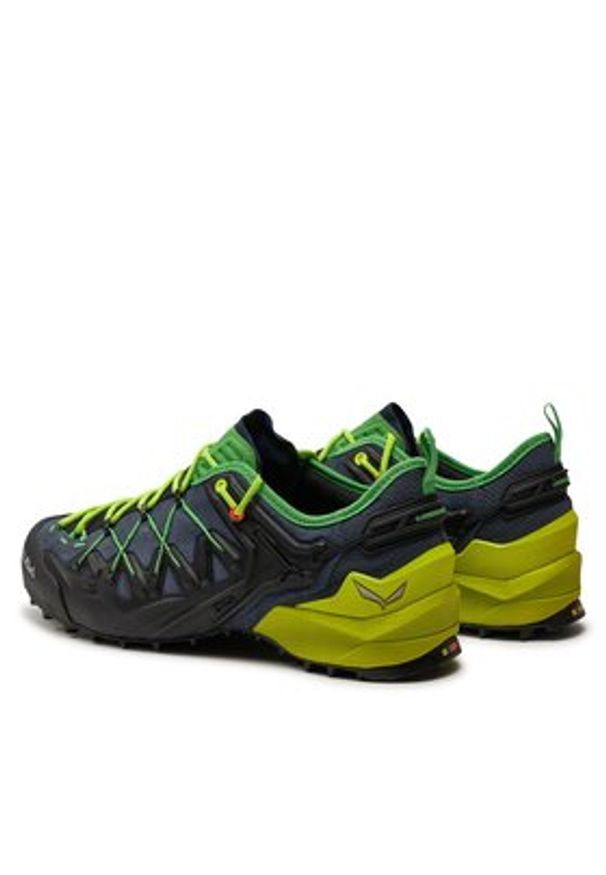 Salewa Trekkingi Ms Wildfire Edge 61346-3840 Granatowy. Kolor: niebieski. Materiał: skóra. Sport: turystyka piesza