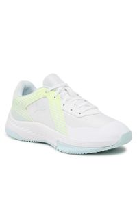 Buty Puma Varion Jr 106585 08 White/Nitro Blue/Fizzy Light. Kolor: biały. Materiał: materiał