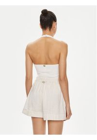 TwinSet - TWINSET Body 241TT3113 Biały Slim Fit. Kolor: biały. Materiał: syntetyk, wiskoza #3