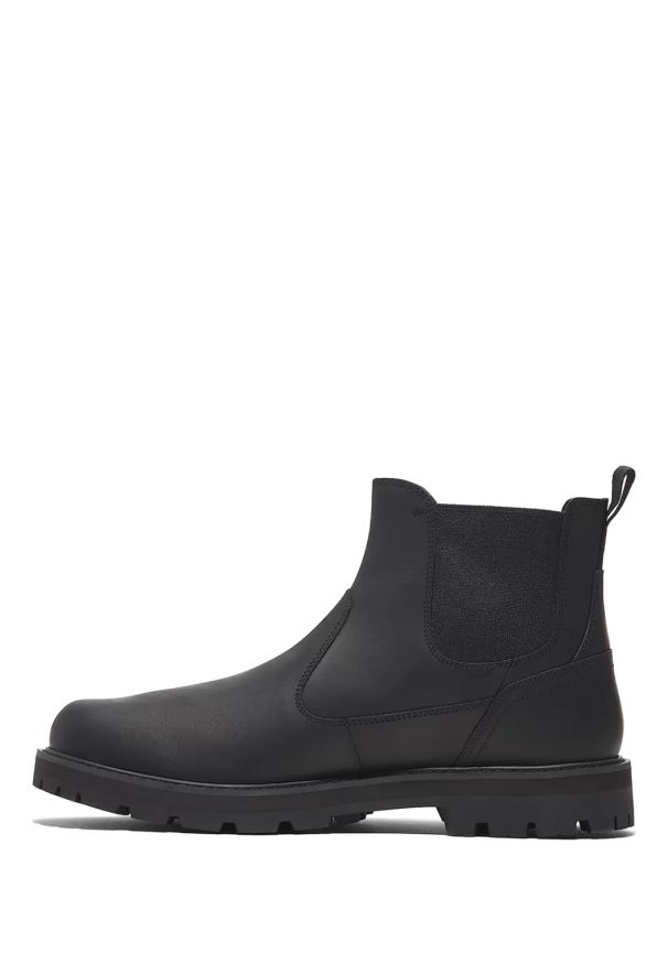 Timberland Britton Road Mid Chelsea Boot Sztyblety męskie. Okazja: na spacer, do pracy, na co dzień. Kolor: czarny. Styl: casual