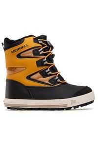 Merrell Śniegowce Snow Bank 3.0 Wtrpf MK265185 Czarny. Kolor: czarny. Materiał: materiał