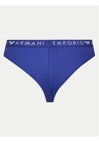 Emporio Armani Underwear Komplet 2 par fig brazylijskich 163337 4F227 07191 Niebieski. Kolor: niebieski. Materiał: bawełna #3