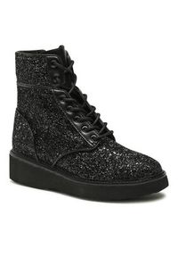 MICHAEL Michael Kors Trzewiki Aniya Lug Bootie 40F3AYFEED Czarny. Kolor: czarny