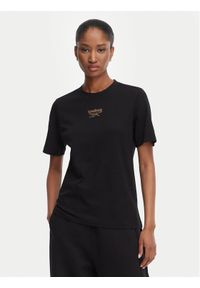Reebok T-Shirt Nikolina RK25708CCW Czarny Regular Fit. Kolor: czarny. Materiał: bawełna #1