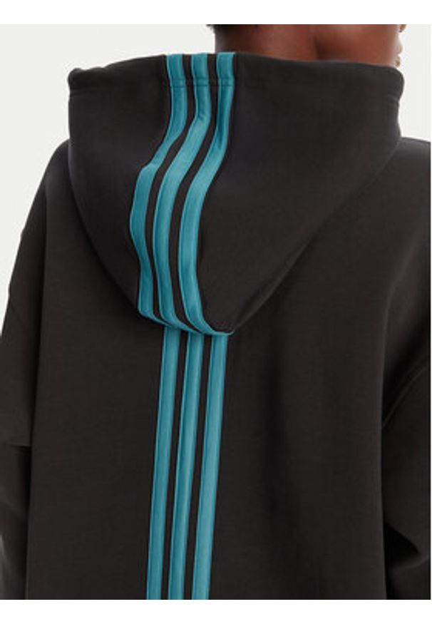 Adidas - adidas Bluza Farm JL8607 Czarny Loose Fit. Kolor: czarny. Materiał: bawełna