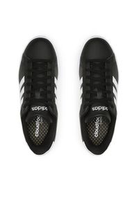 Adidas - adidas Sneakersy Grand Court Cloudfoam GW9196 Czarny. Kolor: czarny. Materiał: skóra. Model: Adidas Cloudfoam #7