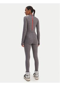 Adidas - adidas Kombinezon Moon Boot Shine KB5133 Szary Slim Fit. Kolor: szary. Materiał: syntetyk #5