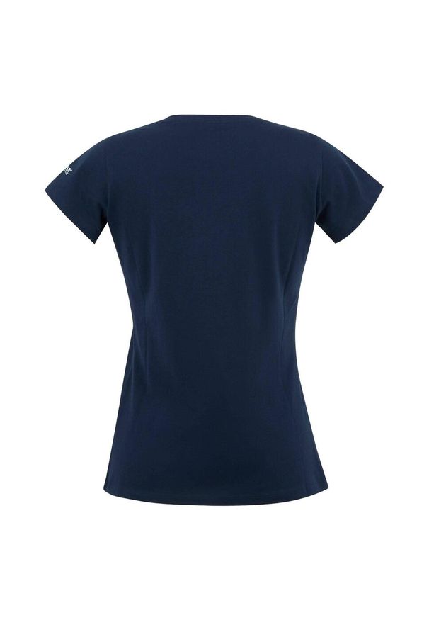 Regatta - T-shirt Damski Z Górą Breezed V. Kolor: niebieski. Sport: turystyka piesza