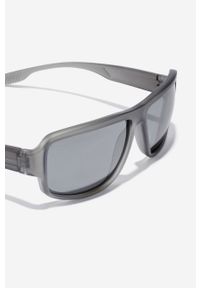 Hawkers Okulary przeciwsłoneczne kolor szary. Kształt: prostokątne. Kolor: szary #4