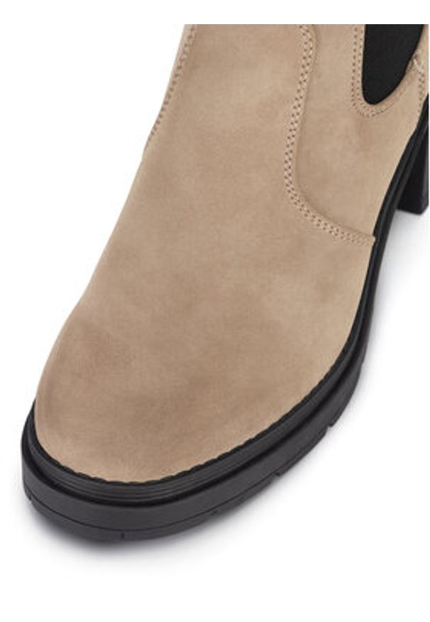 Jenny Fairy Botki WS6181-05 Beżowy. Kolor: beżowy. Materiał: skóra