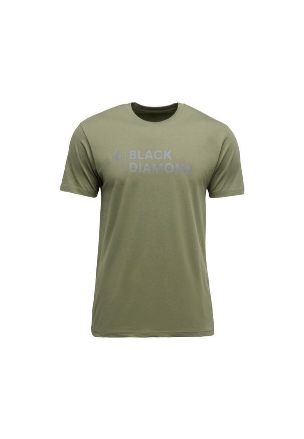 Koszulka Black Diamond Stacked. Kolor: wielokolorowy, czarny, zielony. Sport: turystyka piesza
