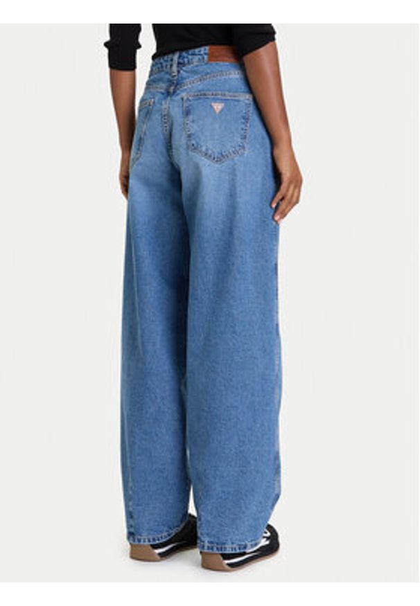 Guess Jeansy W5BA2X D5M47 Niebieski Loose Fit. Kolor: niebieski