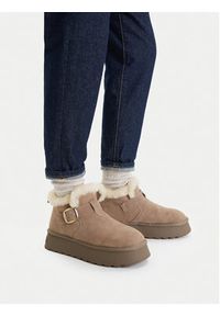 Badura Śniegowce EO-CALI-TS6287-01 Beżowy. Kolor: beżowy. Materiał: skóra, zamsz #4