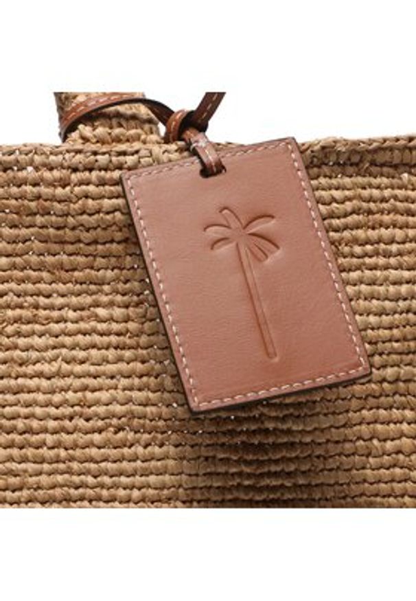Manebi Torebka Sunset Bag Large V 2.2 AB Beżowy. Kolor: beżowy
