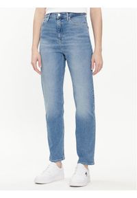 Tommy Jeans Jeansy Julie DW0DW17615 Niebieski Straight Fit. Kolor: niebieski