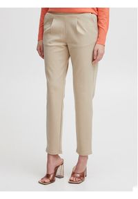 b.young Chinosy 20812848 Beżowy Slim Fit. Kolor: beżowy. Materiał: syntetyk #15