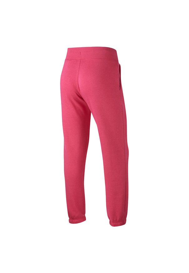 Nike - Dziewczęce Spodnie Dresowe NSW. Kolor: różowy. Materiał: dresówka