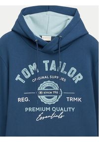 Tom Tailor Bluza 1043292 Niebieski Regular Fit. Kolor: niebieski. Materiał: bawełna, syntetyk #8