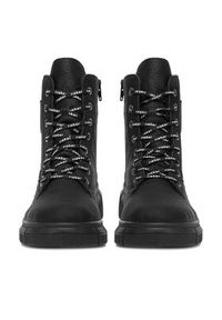 Rieker Trzewiki CEO-X3410-00 Czarny. Kolor: czarny. Materiał: materiał #2