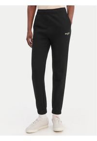 Lacoste Spodnie dresowe XF7604 Czarny Regular Fit. Kolor: czarny. Materiał: bawełna #1