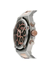 Roamer Zegarek Tempomaster Chrono 221837 49 75 20 Srebrny. Kolor: srebrny
