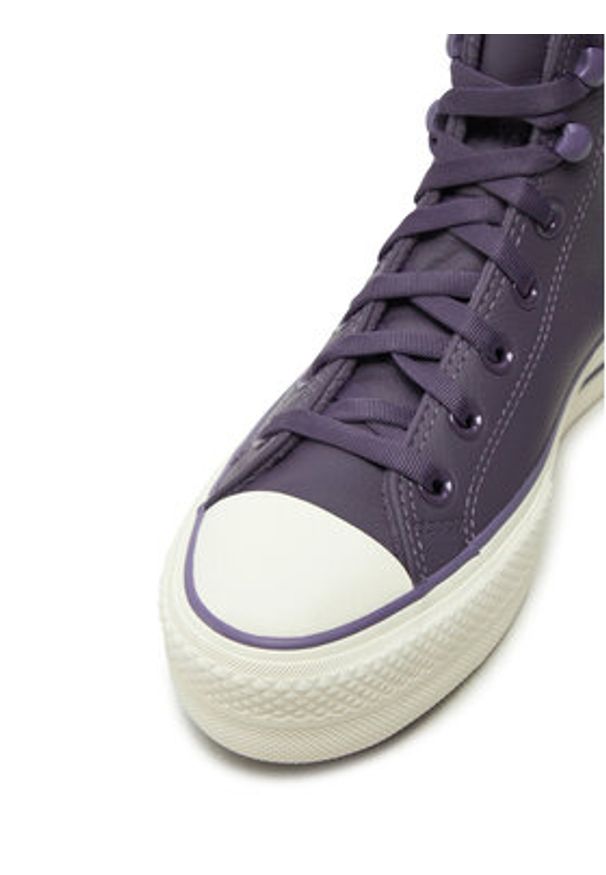 Converse Trampki Chuck Taylor All Star Lift Platform Hi A11159C 501 Fioletowy. Kolor: fioletowy. Materiał: materiał. Obcas: na platformie