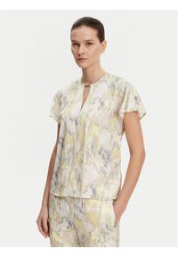 Calvin Klein Bluzka K20K208191 Kolorowy Regular Fit. Materiał: wiskoza, syntetyk. Wzór: kolorowy