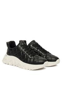 DKNY Sneakersy K4590226 Czarny. Kolor: czarny. Materiał: skóra #4